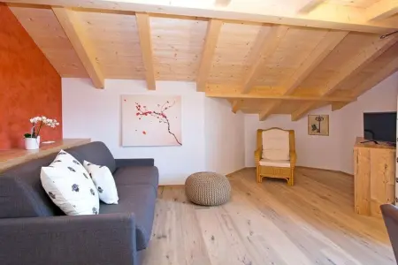 Maison Wibmerhof à Taisten, sauna et jardin : photo 2