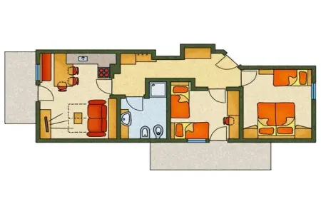 Maison Wibmerhof à Taisten, sauna et jardin : photo 18