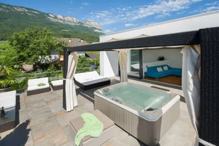 Villa moderne 8 personnes à St. Pauls Eppan, sauna et spa : photo 6