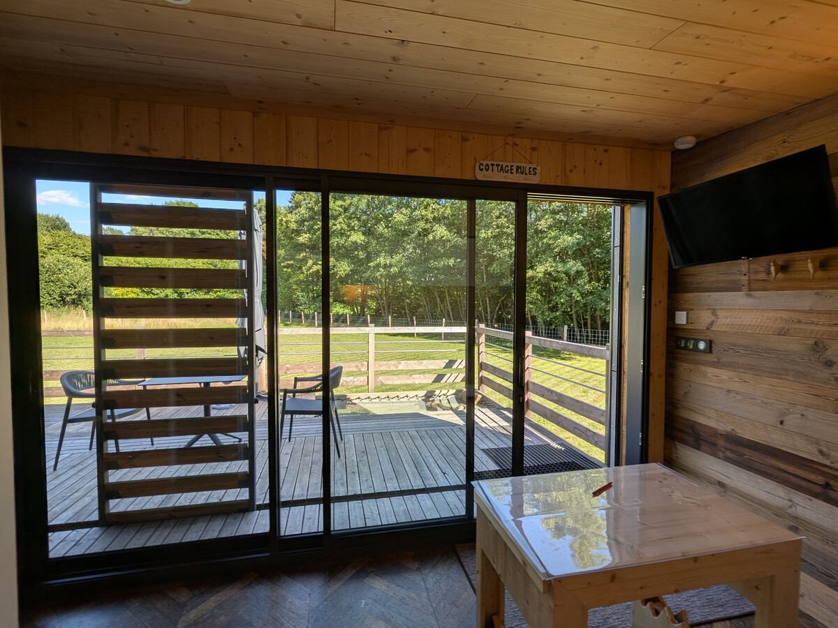 Lodge épuré avec spa aux Vosges - 2 pers. - Photo 15