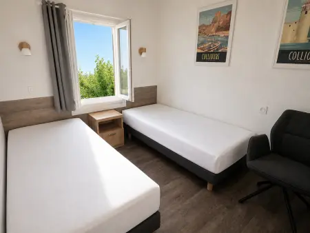Appartement 55m² aperçu mer et piscine à Collioure : photo 12