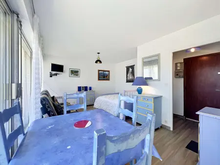 Studio 30m² balcon vue mer à Quiberon, 3 pers. : photo 7