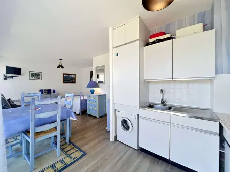 Studio 30m² balcon vue mer à Quiberon, 3 pers. : photo 9