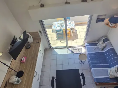 Studio mezzanine 4 pers. avec terrasse - Cap d'Agde : photo 9