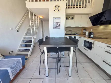 Studio mezzanine 4 pers. avec terrasse - Cap d'Agde : photo 16