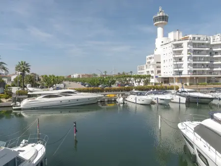 Studio face au canal avec balcon - Empuriabrava : photo 10