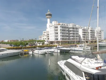 Studio face au canal avec balcon - Empuriabrava : photo 11