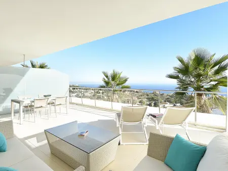 Location appartement à Benalmádena, Appartement avec clim, vue mer - 4 pers.