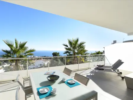 Appartement 4 pers. vue mer à Benalmádena, piscine lagon : photo 7