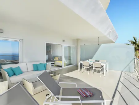 Appartement 4 pers. vue mer à Benalmádena, piscine lagon : photo 17