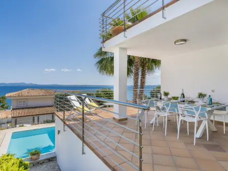 Villa 5 chambres piscine privée 8x4m, vue mer - Alcúdia : photo 2
