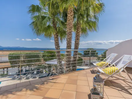 Villa 5 chambres piscine privée 8x4m, vue mer - Alcúdia : photo 7