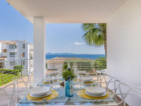 Villa 5 chambres piscine privée 8x4m, vue mer - Alcúdia : photo 8