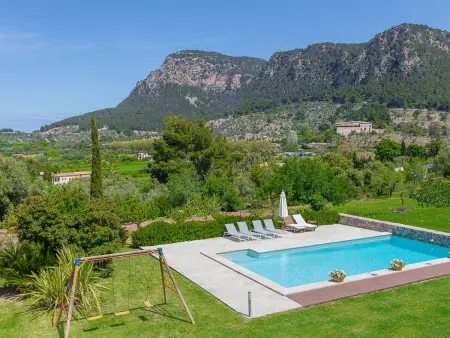 Location villa à Valldemossa, Villa vue mer et montagne, piscine privée - 7 pers.