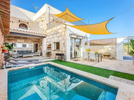 Location maison à Santa Margalida, Maison avec piscine et climatisation, urbaine - 5 pers.