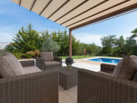 Gîte Inca 5 pers. : piscine privée et vue montagne : photo 3