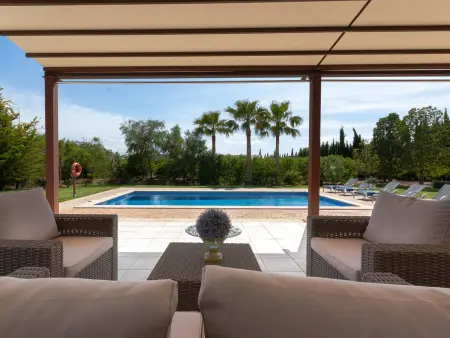 Gîte Inca 5 pers. : piscine privée et vue montagne : photo 16