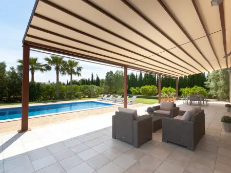 Gîte Inca 5 pers. : piscine privée et vue montagne : photo 18