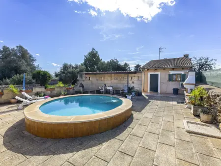 Location gite à Santa Margalida, Maison avec vue montagne, piscine privée - 4 pers.