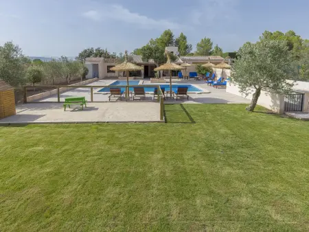 Location villa à Algaida, Villa vue montagne, piscine - 8 pers.