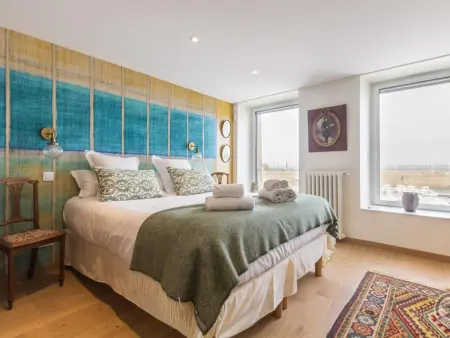 Maison rénovée face au port de Diélette - 6 pers. : photo 12