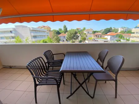 T2 32 m² terrasse sud, accès direct plage Eyrac : photo 2