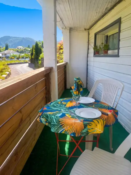 Appartement vue lac et montagne avec terrasse à Cilaos : photo 15