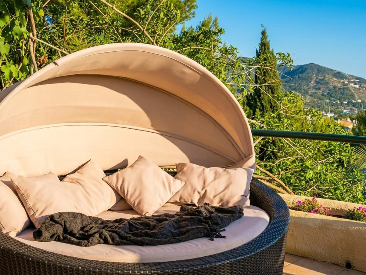 Villa Corfou Sitges : 4 chambres, piscine et tennis - Photo 6