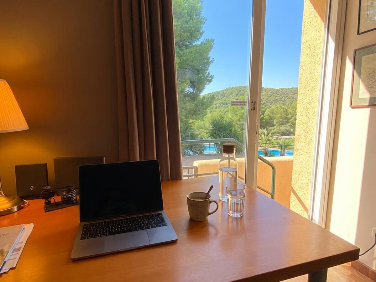 Villa Corfou Sitges : 4 chambres, piscine et tennis - Photo 17