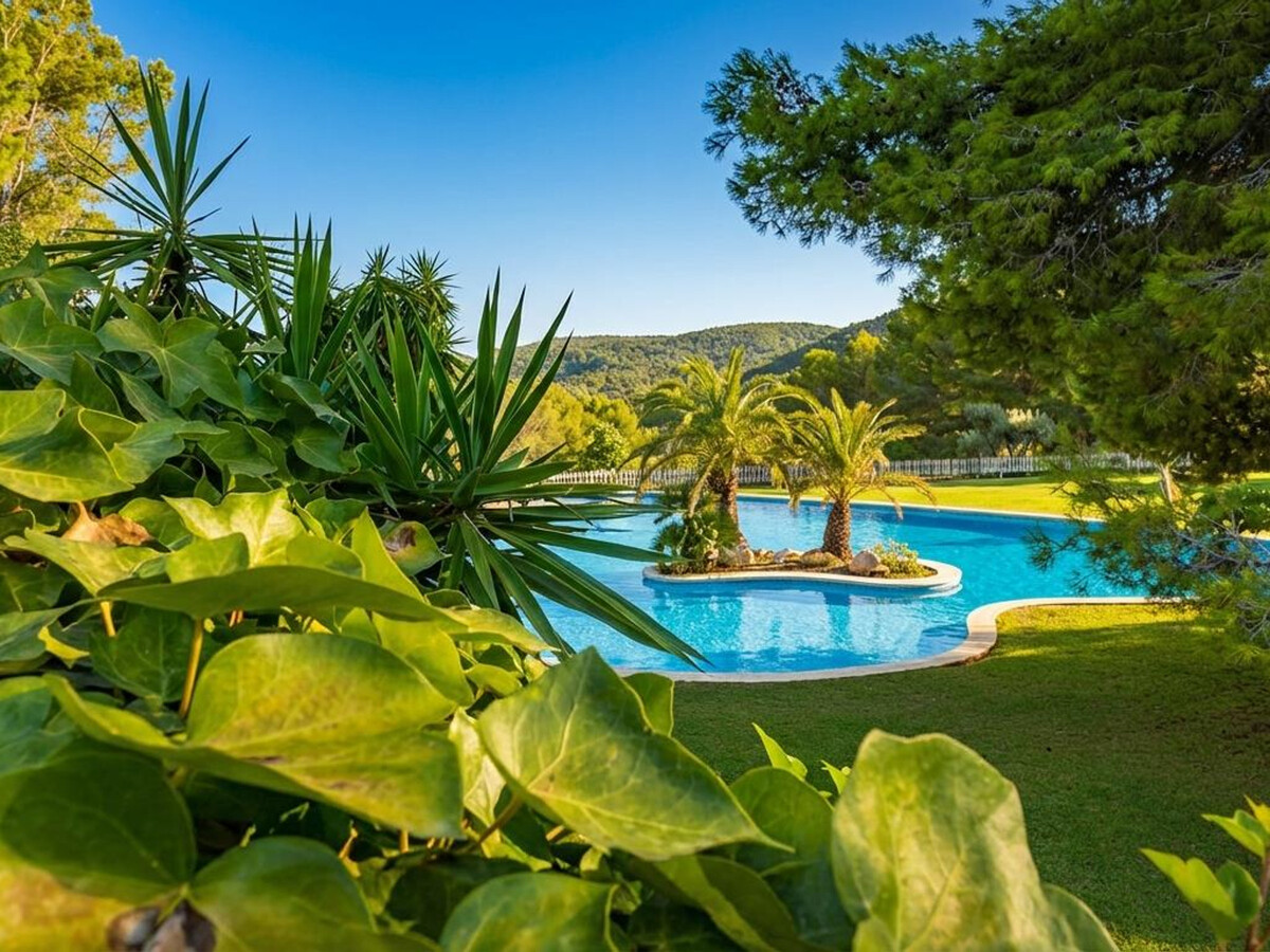 Villa Corfou Sitges : 4 chambres, piscine et tennis - Photo 26