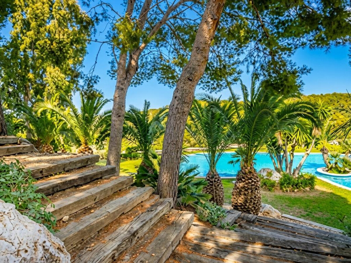 Villa Corfou Sitges : 4 chambres, piscine et tennis - Photo 30