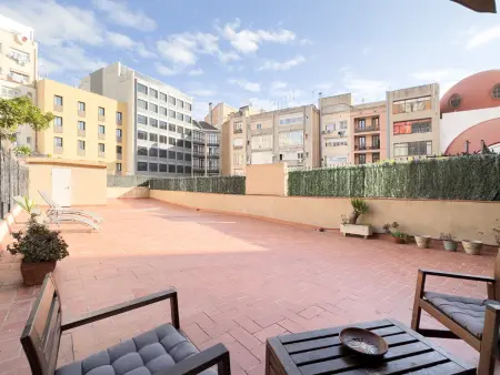 Appartement Eixample avec terrasse et hamacs - Barcelone : photo 9