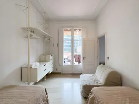 Appartement Eixample avec terrasse et hamacs - Barcelone : photo 11