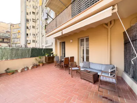 Appartement Eixample avec terrasse et hamacs - Barcelone : photo 13