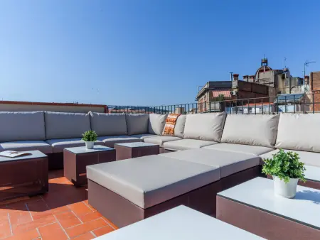 Appartement Eixample avec terrasse et piscine, Barcelone : photo 3