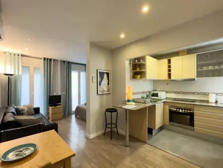 Studio central Barcelone, Passeig de Gracia, 4 pers. : photo 6