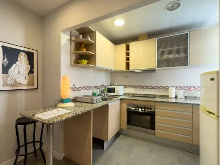 Studio central Barcelone, Passeig de Gracia, 4 pers. : photo 8