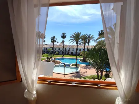 Location appartement à San Javier, Appartement vue jardin, lumineux - 3 pers.