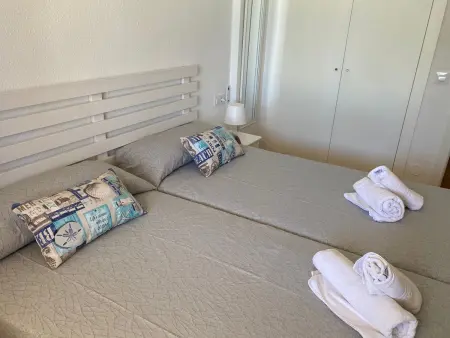 Appartement 1 chambre avec terrasse et jardin - La Manga : photo 10