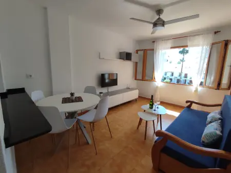 Appartement 1 chambre avec terrasse et jardin - La Manga : photo 15