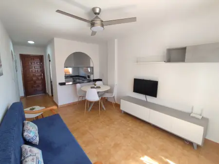 Appartement 1 chambre avec terrasse et jardin - La Manga : photo 19