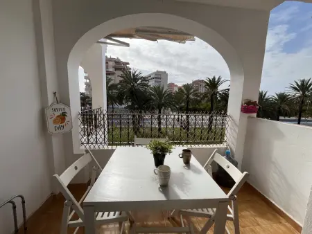 Location appartement à San Javier, Appartement vue jardin et piscine - 5 pers.