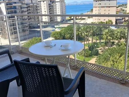 Location appartement à San Javier, Appartement avec piscine, vue sur la Méditerranée