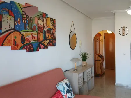 Appartement 1 chambre piscine, plage Méditerranée à San Javier : photo 8