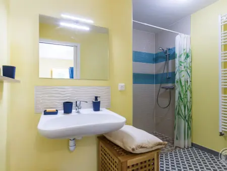 Gîte rénové 6 pers. à Bretteville-sur-Ay, sans écrans : photo 10