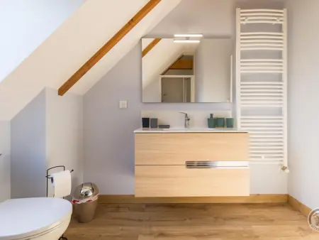 Gîte rénové 6 pers. à Bretteville-sur-Ay, sans écrans : photo 14