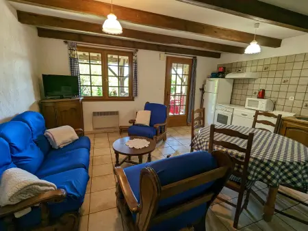 Gîte 4 pers. Aingeville avec jardin et terrasse couverte : photo 4