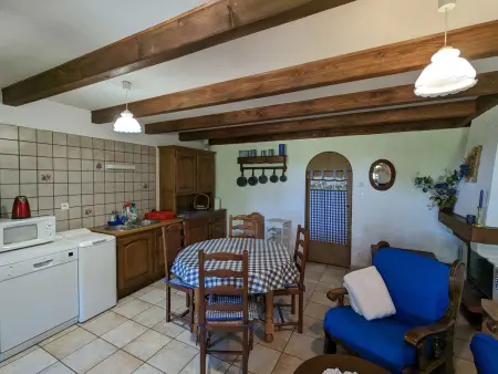 Gîte 4 pers. Aingeville avec jardin et terrasse couverte : photo 15