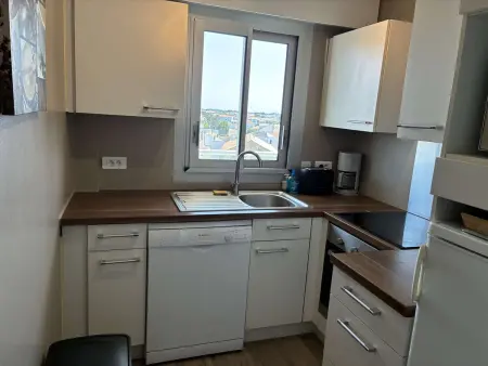 Appartement 5 pers. vue mer, 4e étage - Saint-Gilles-Croix-de-Vie : photo 6