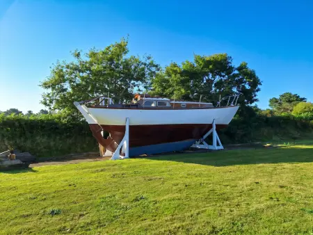 Maison avec jardin et terrasse à Trédrez-Locquémeau, à deux pas des plages : photo 7